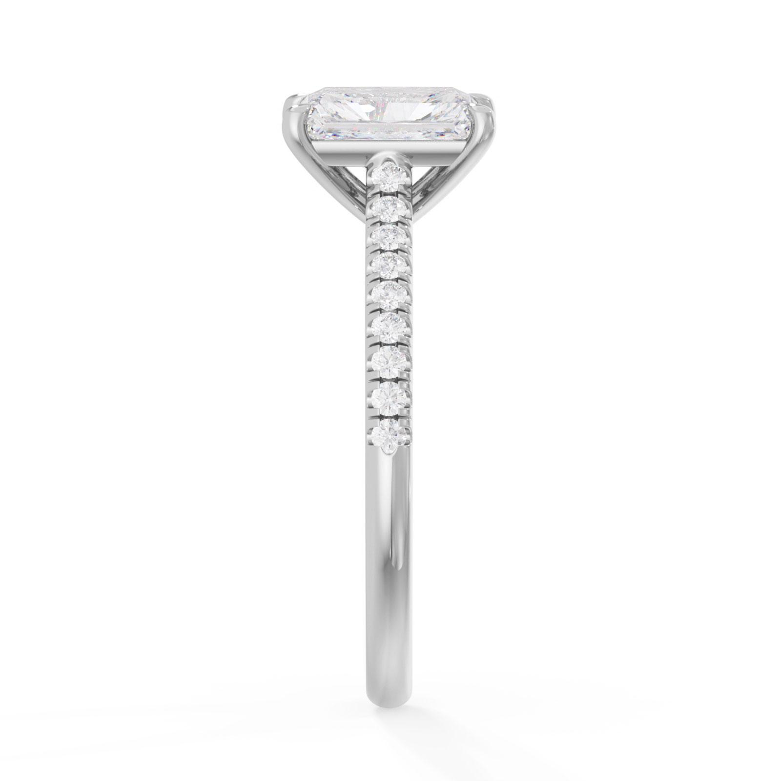 Jessa in 18k White Gold — view 4