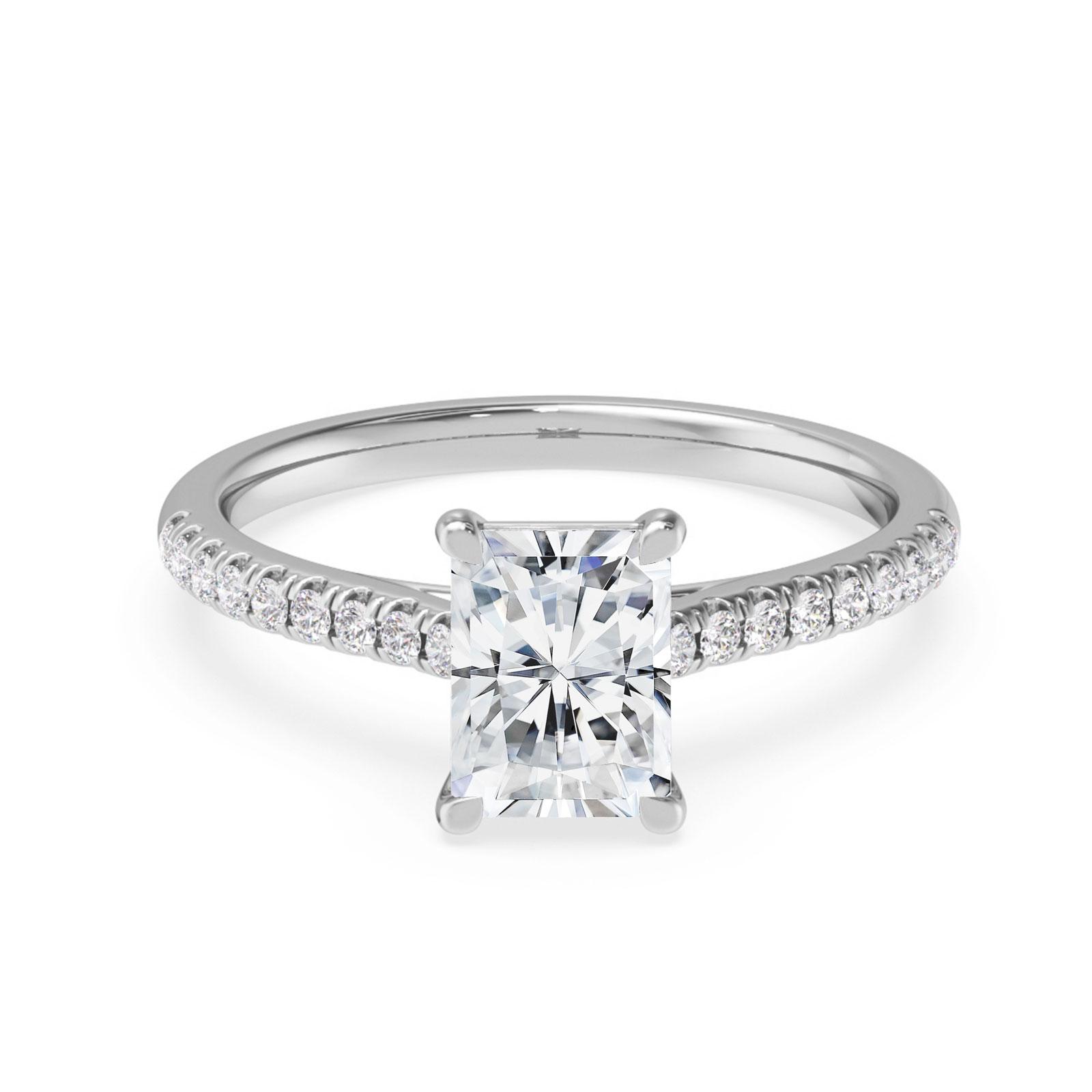 Jessa in 18k White Gold