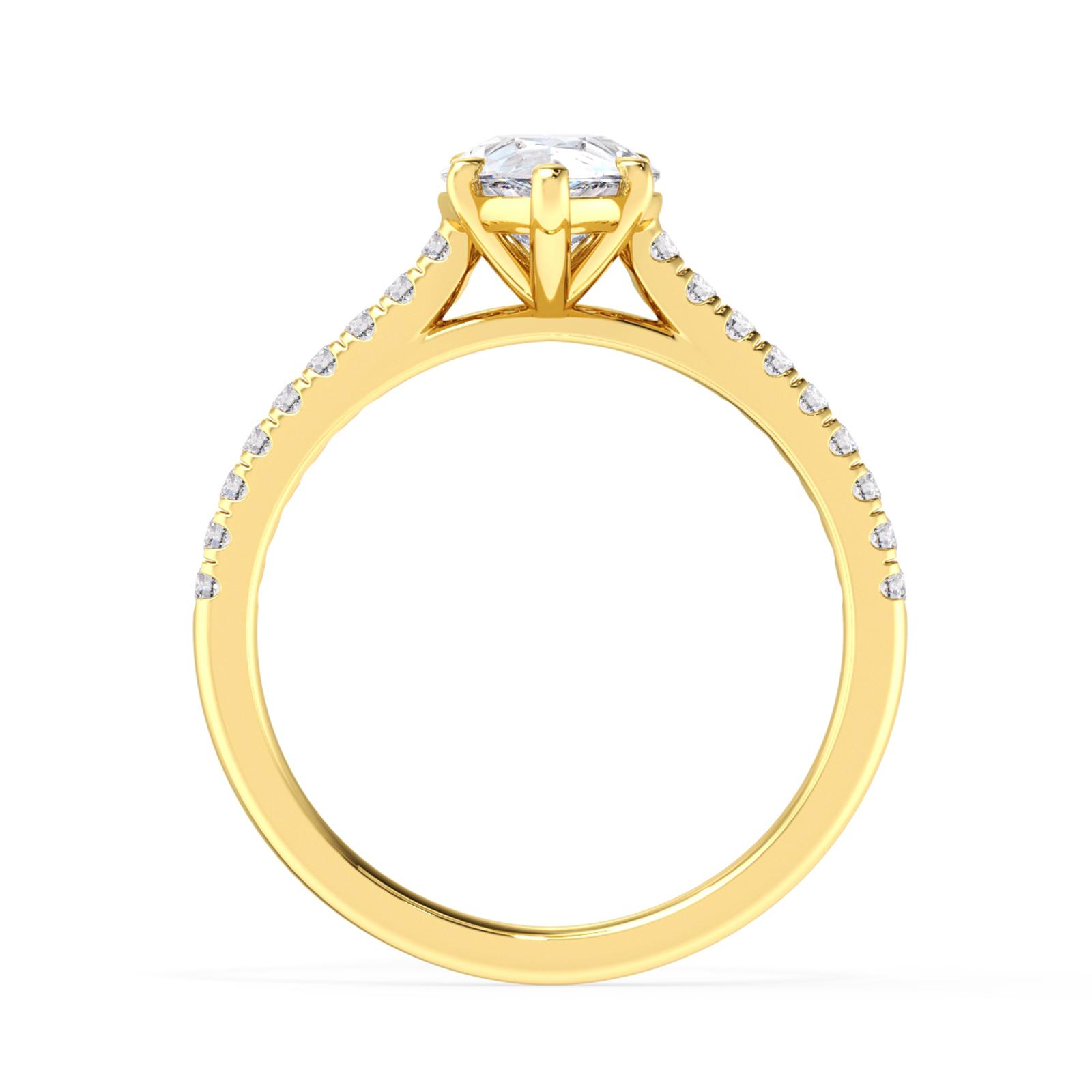 Nigella in 18k Yellow Gold — view 3