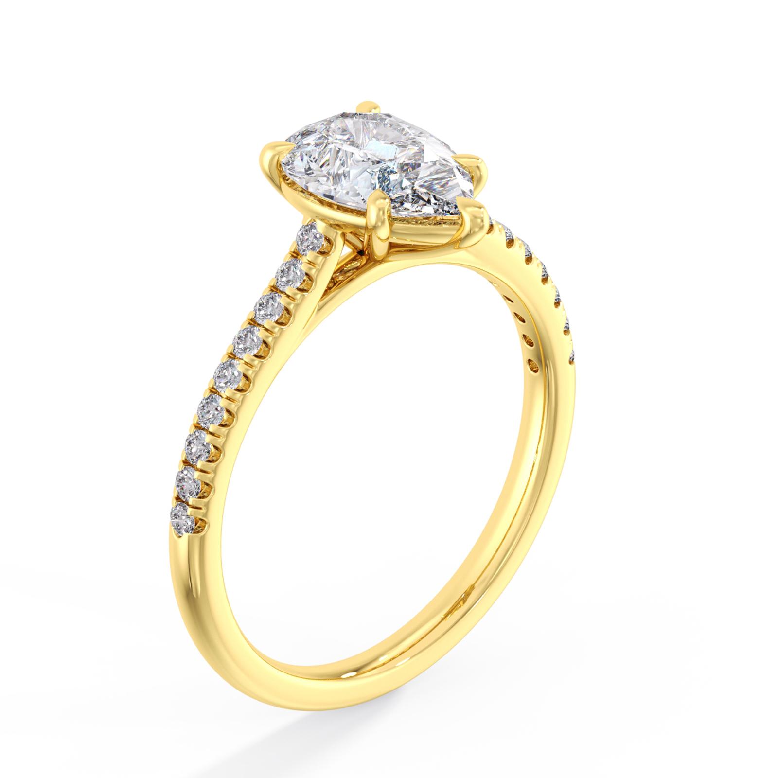 Nigella in 18k Yellow Gold — view 2