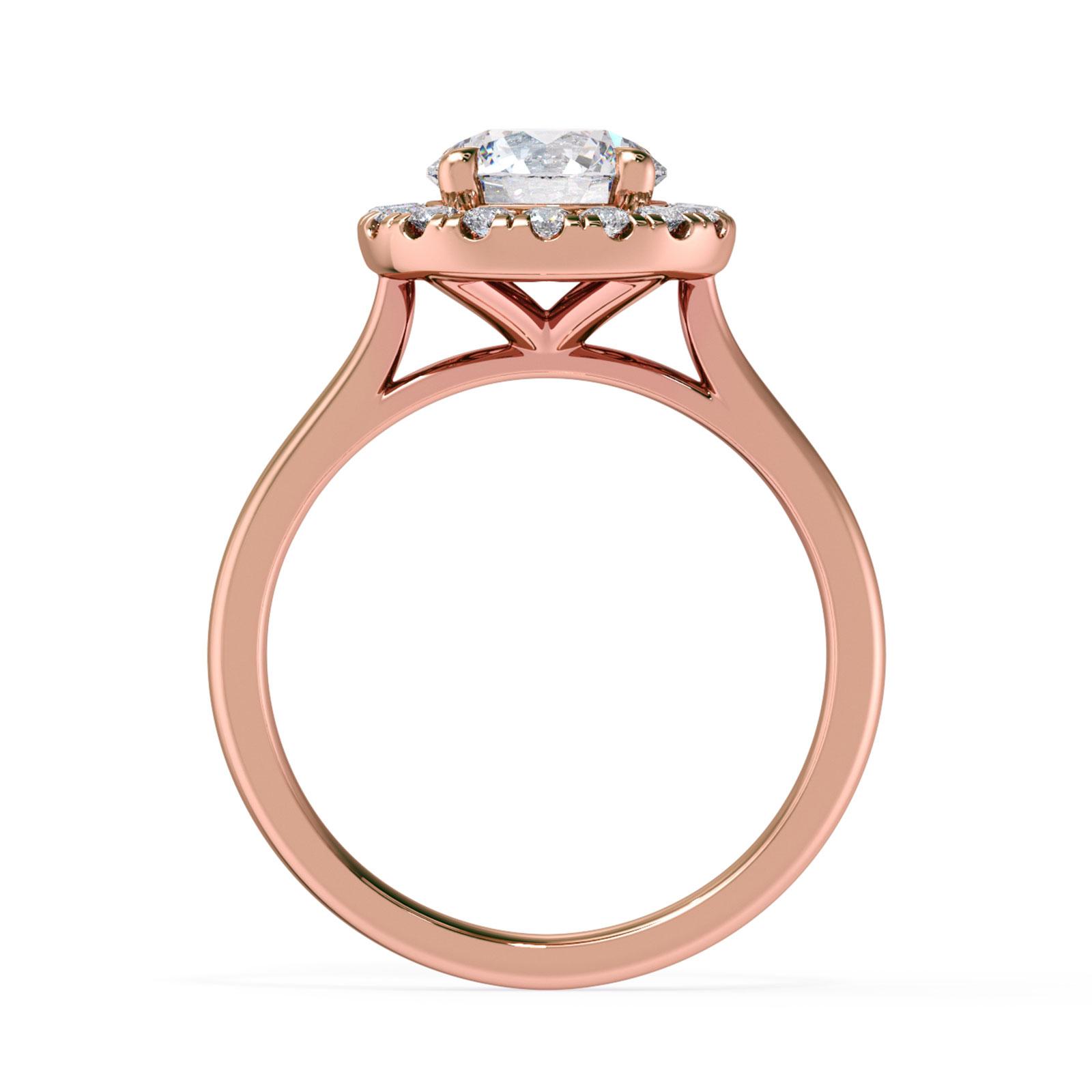 Vanessa in 18k Rose Gold — view 3