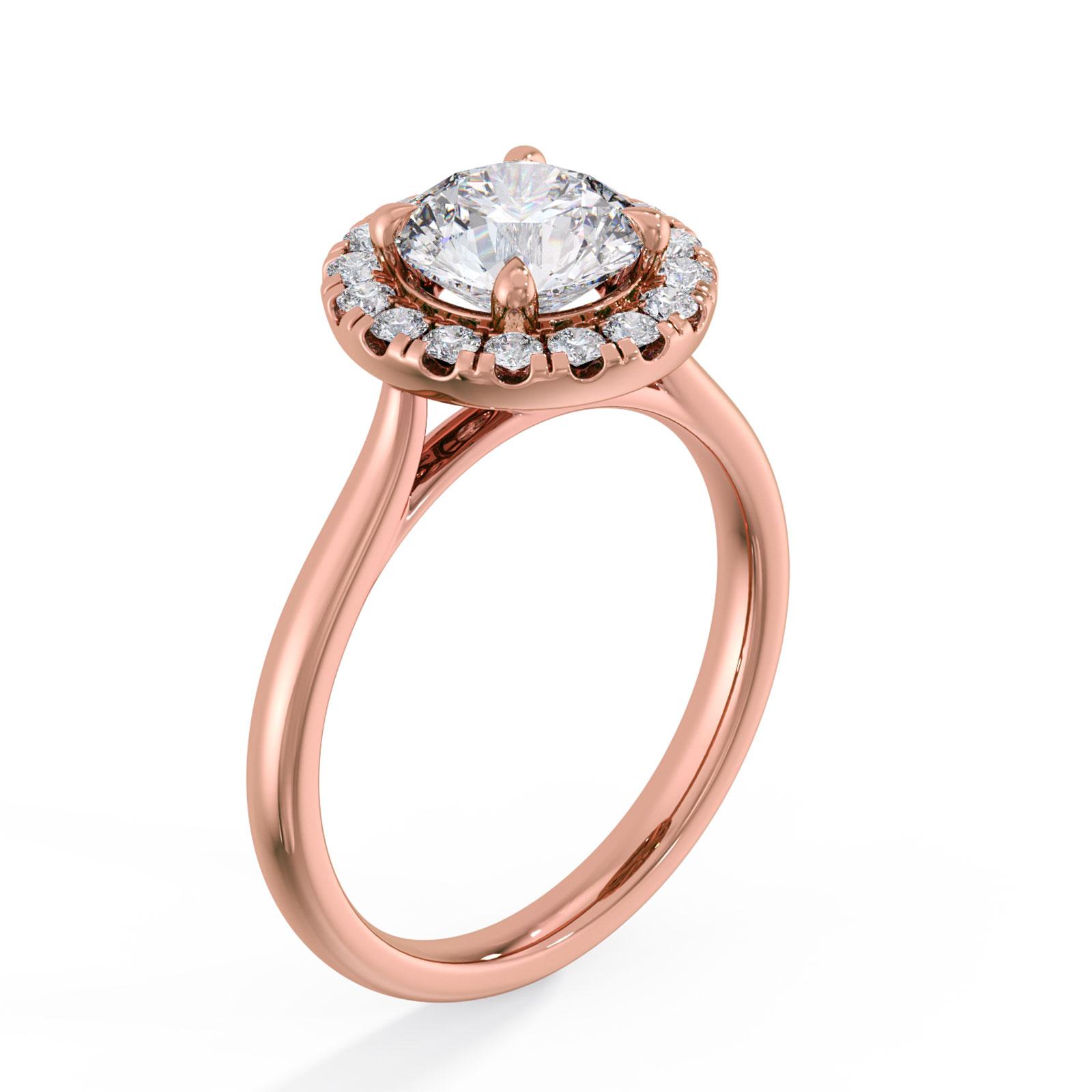 Vanessa in 18k Rose Gold — view 2