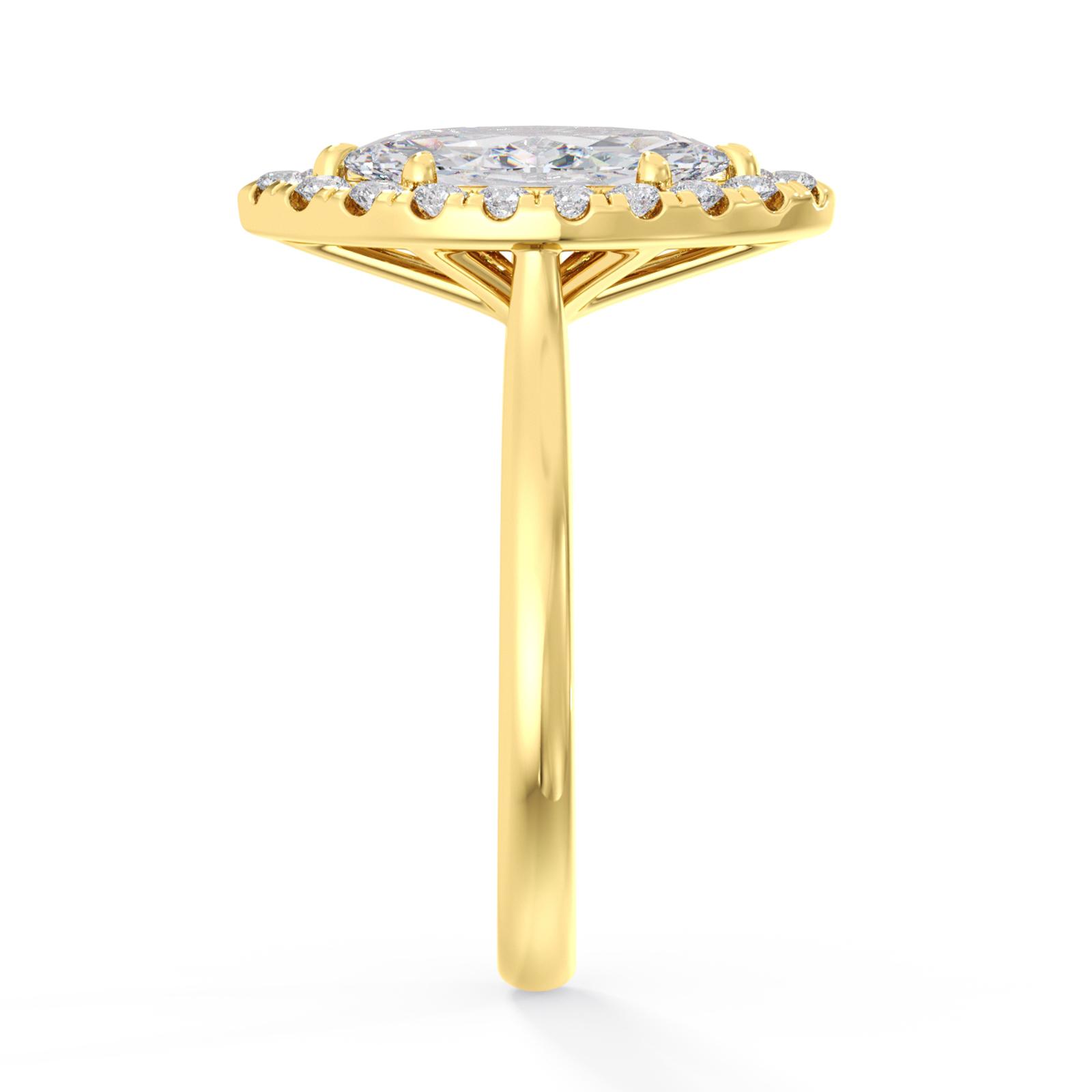 Oasis in 18k Yellow Gold — view 4