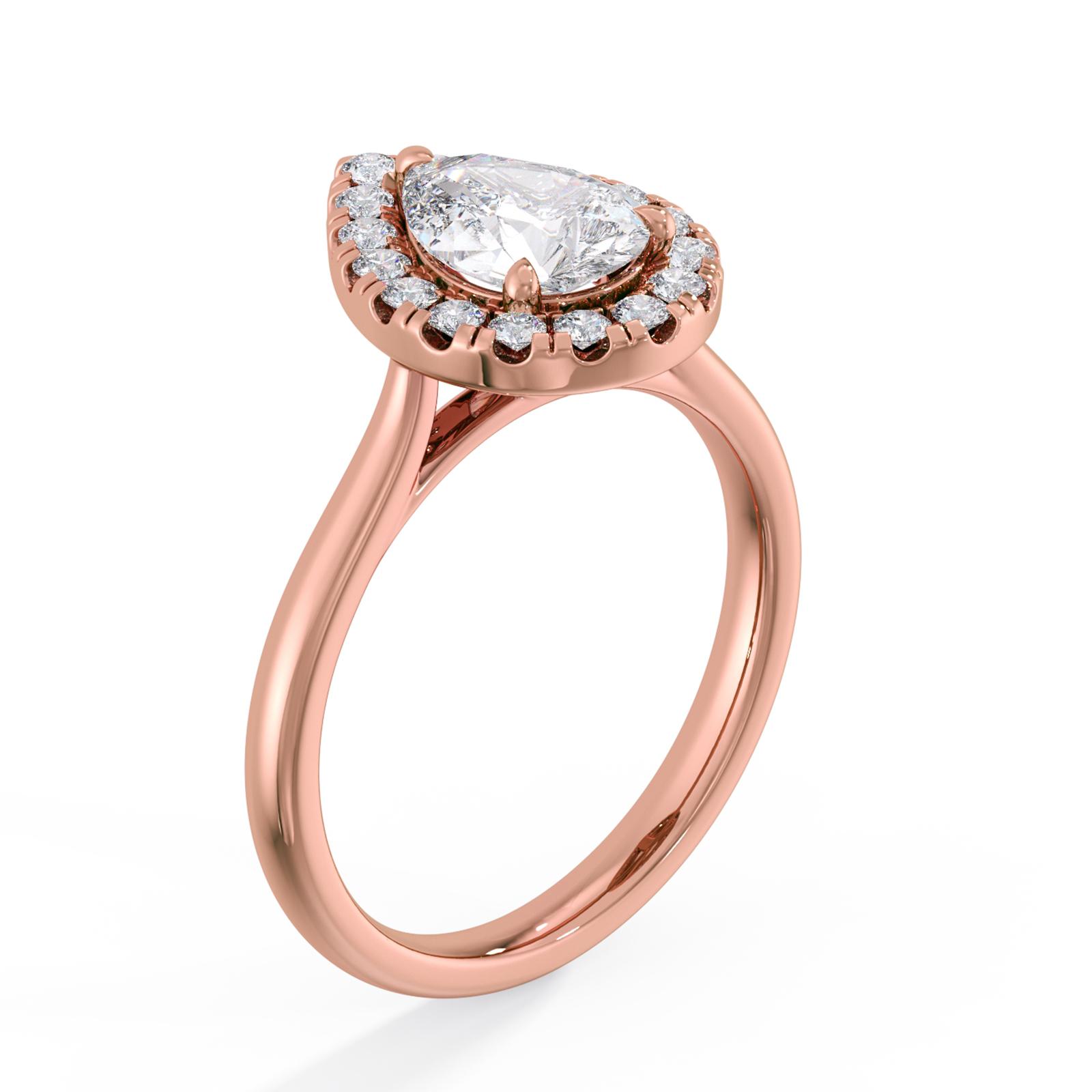Paulina in 18k Rose Gold — view 2