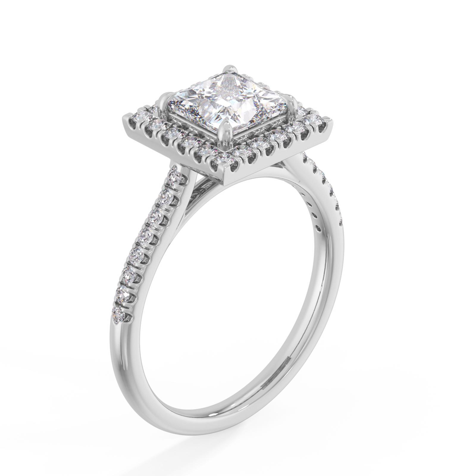 Rhoda in 18k White Gold — view 2