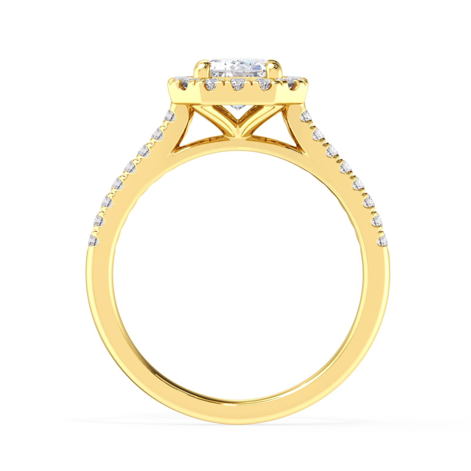 Bridget in 18k Yellow Gold — view 3