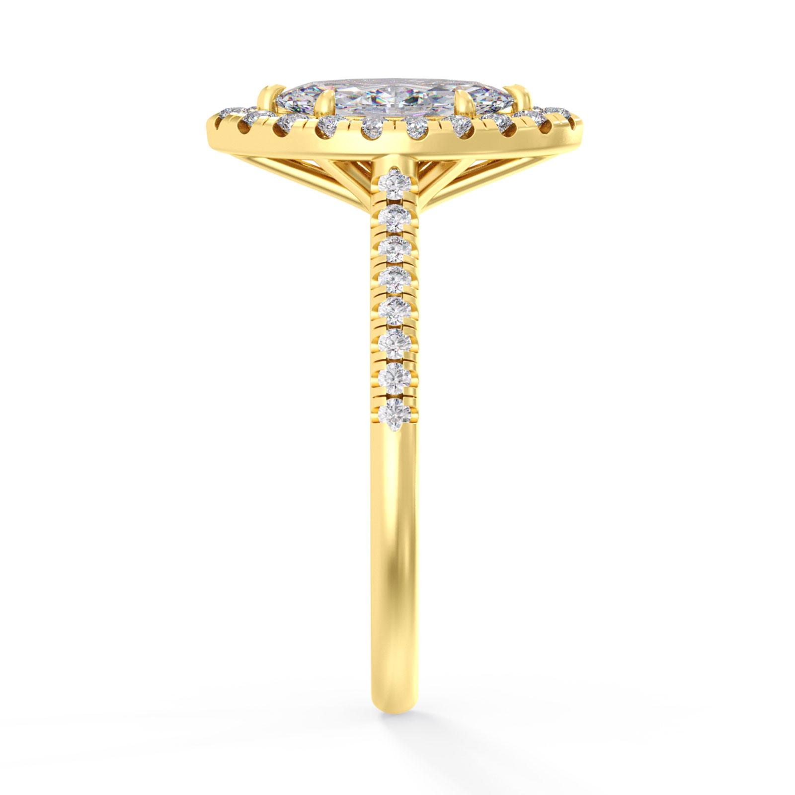 Lesly in 18k Yellow Gold — view 4