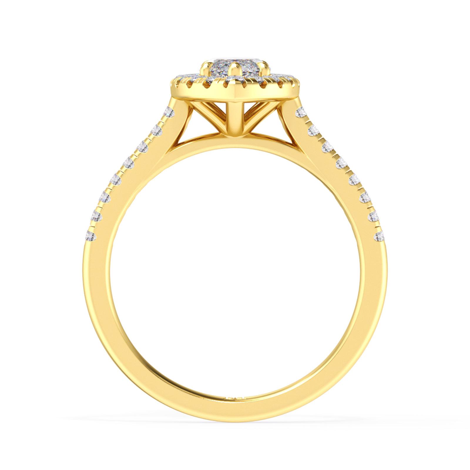 Lesly in 18k Yellow Gold — view 3