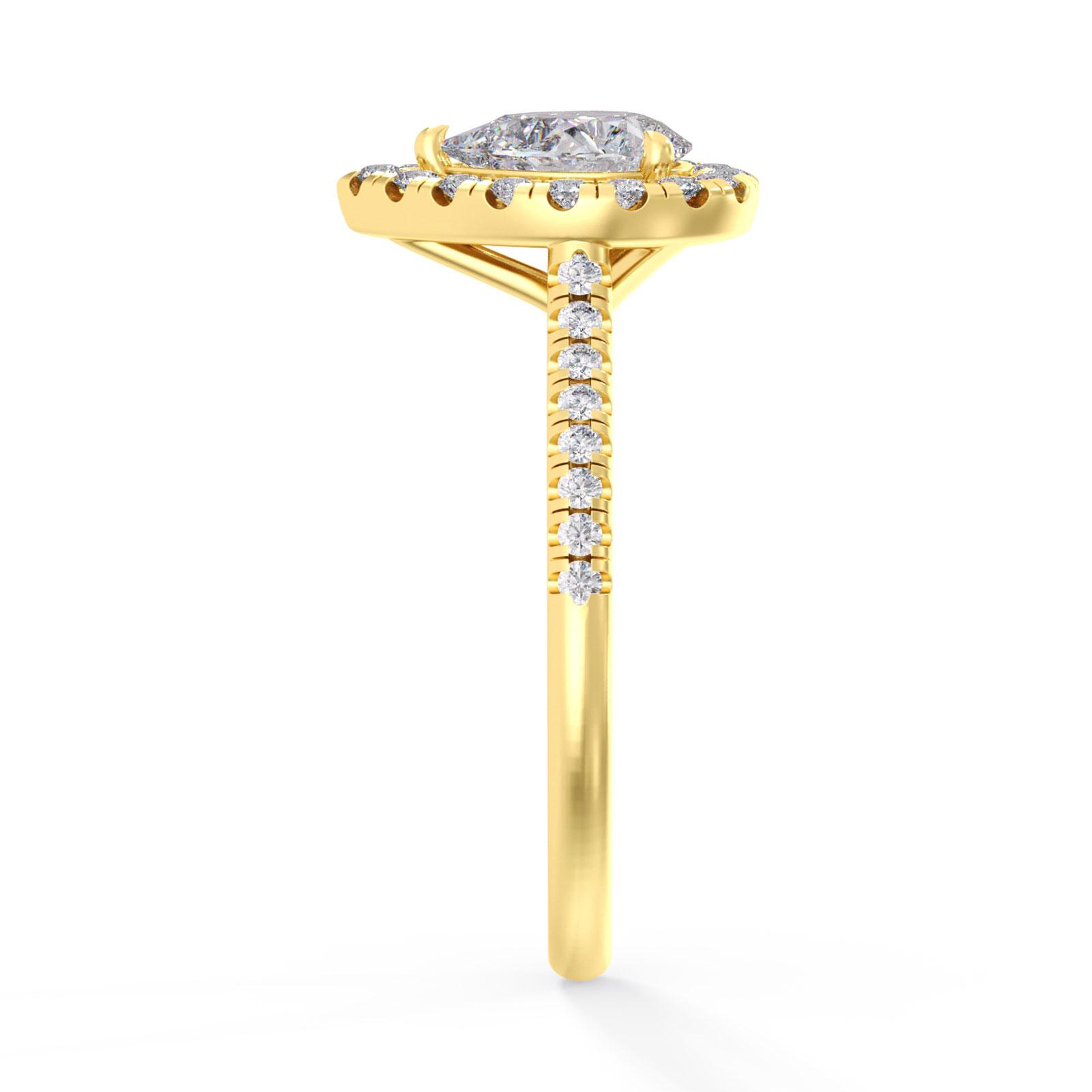 Snow in 18k Yellow Gold — view 4