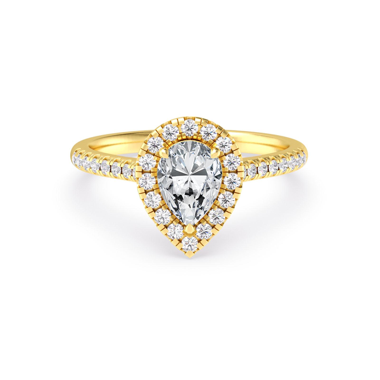 Snow in 18k Yellow Gold