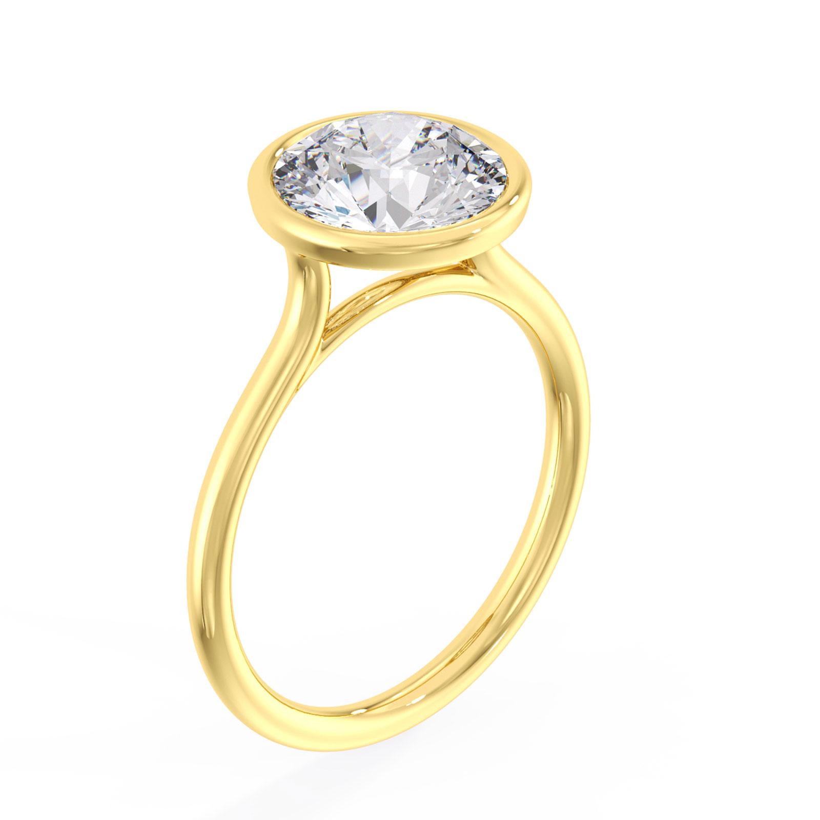 Gemma in 18k Yellow Gold — view 2