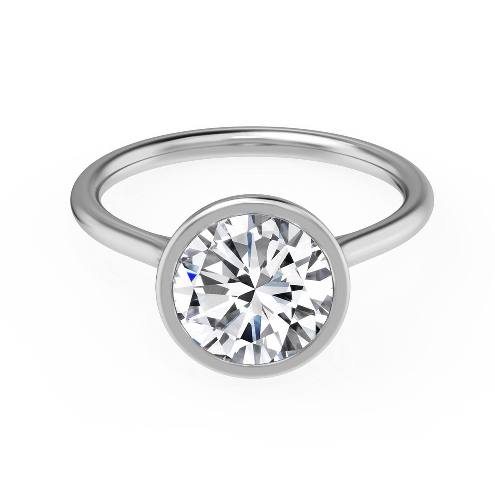 18k White Gold