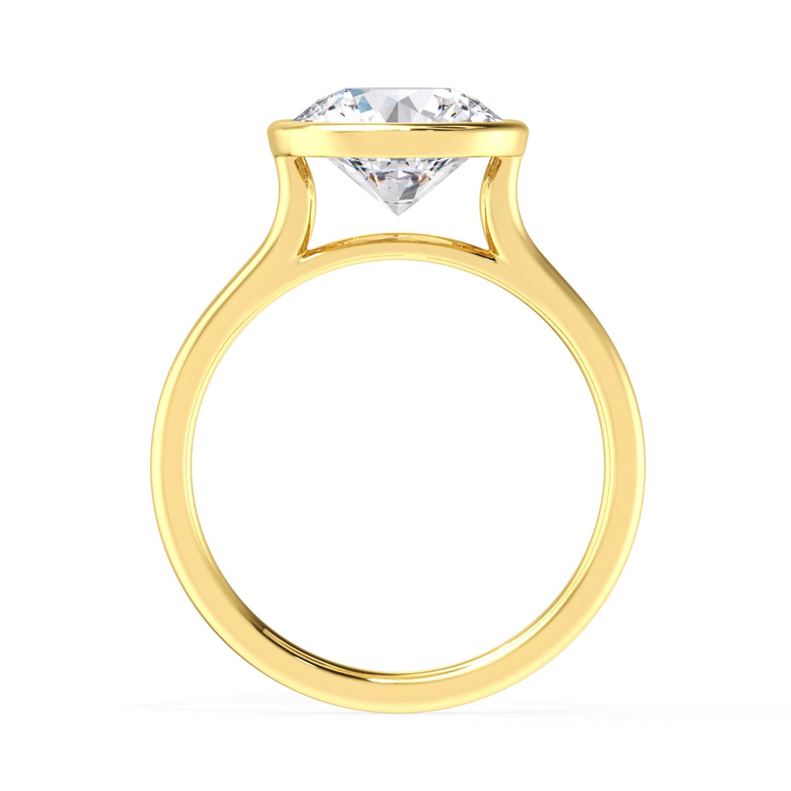 Gemma in 18k Yellow Gold — view 3