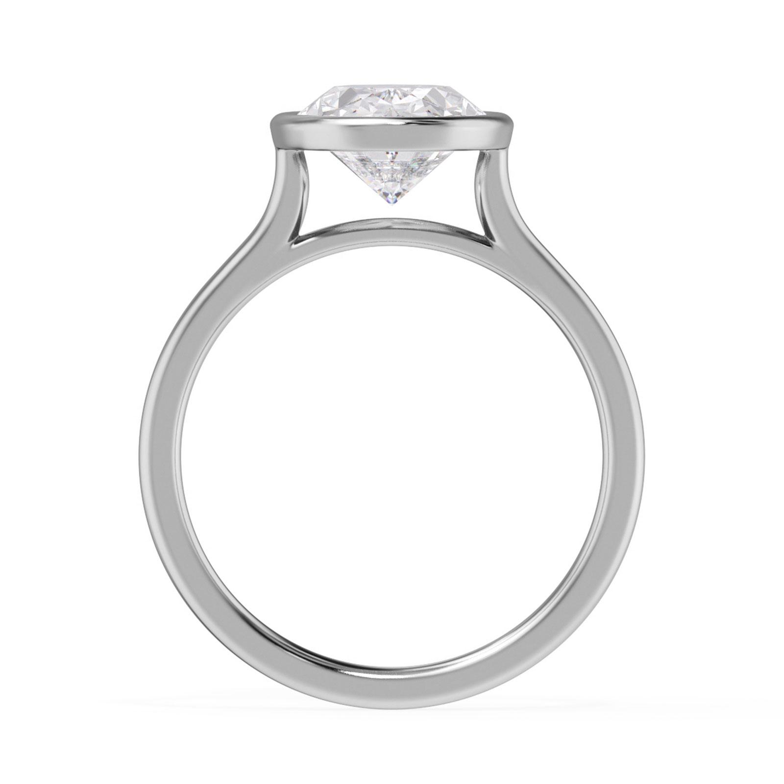 Margie in 18k White Gold — view 3