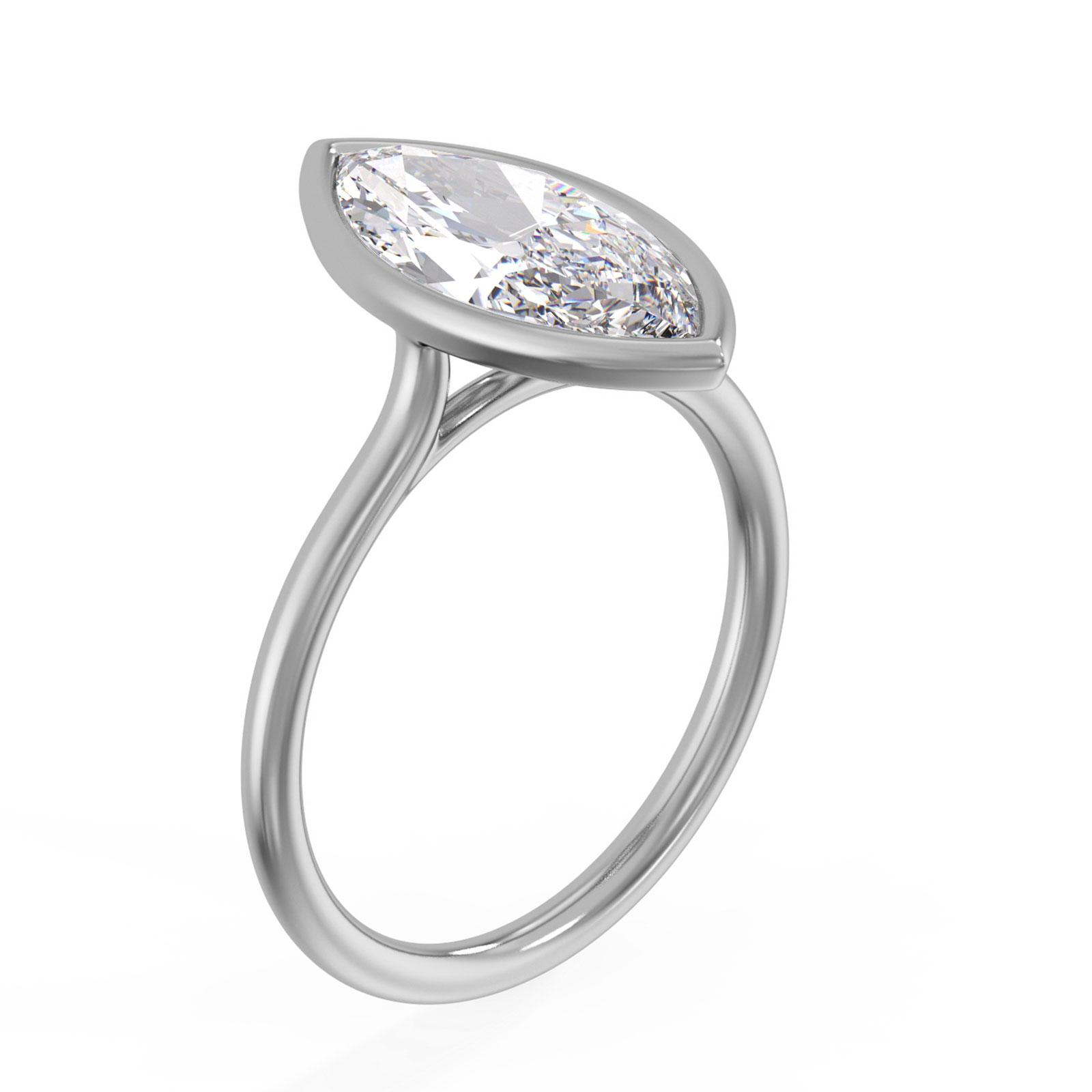Glenys in 18k White Gold — view 2