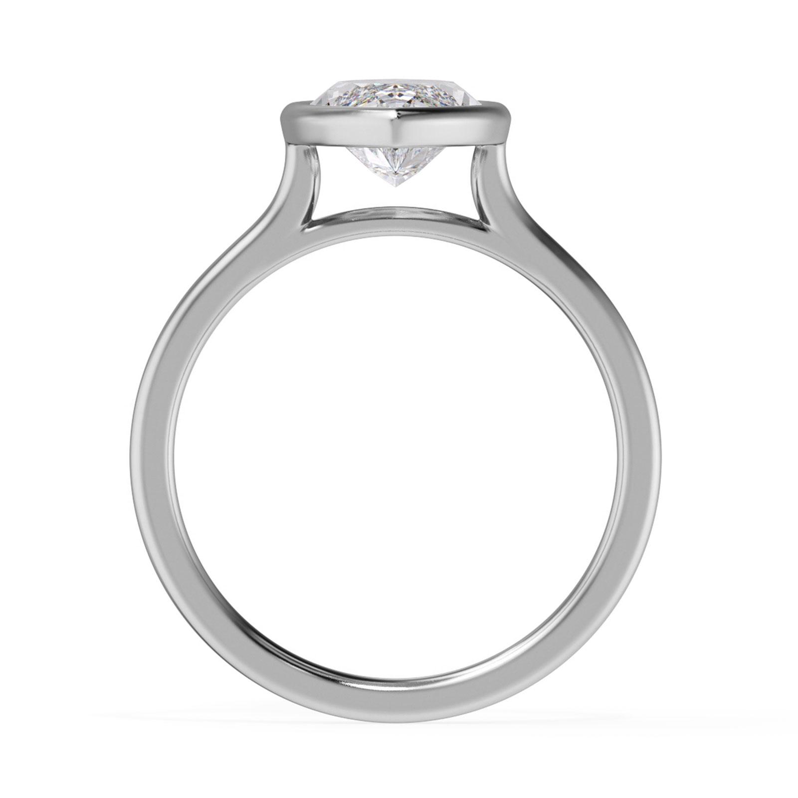 Glenys in 18k White Gold — view 3