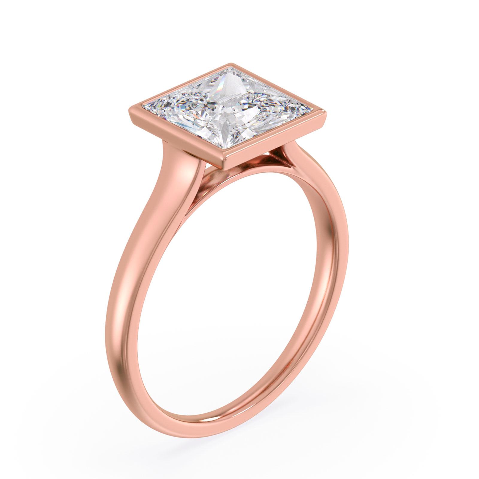Richelle in 18k Rose Gold — view 2