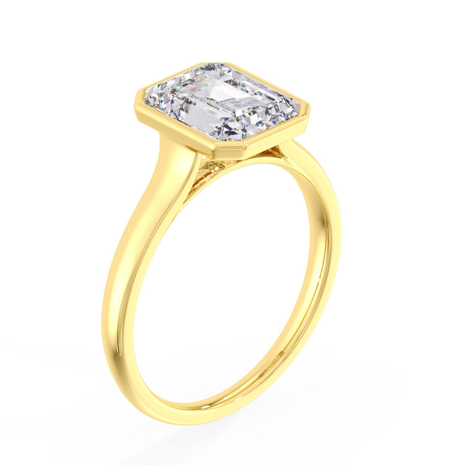 Kierra in 18k Yellow Gold — view 2