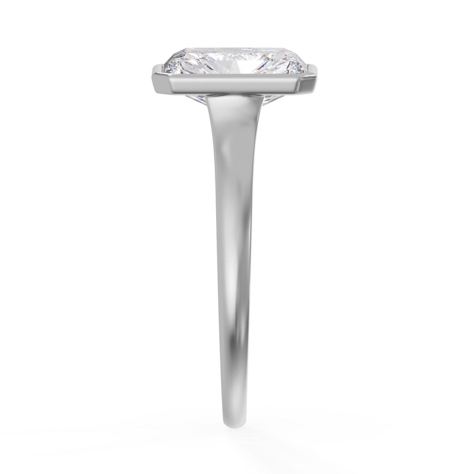 Carrie in 18k White Gold — view 4