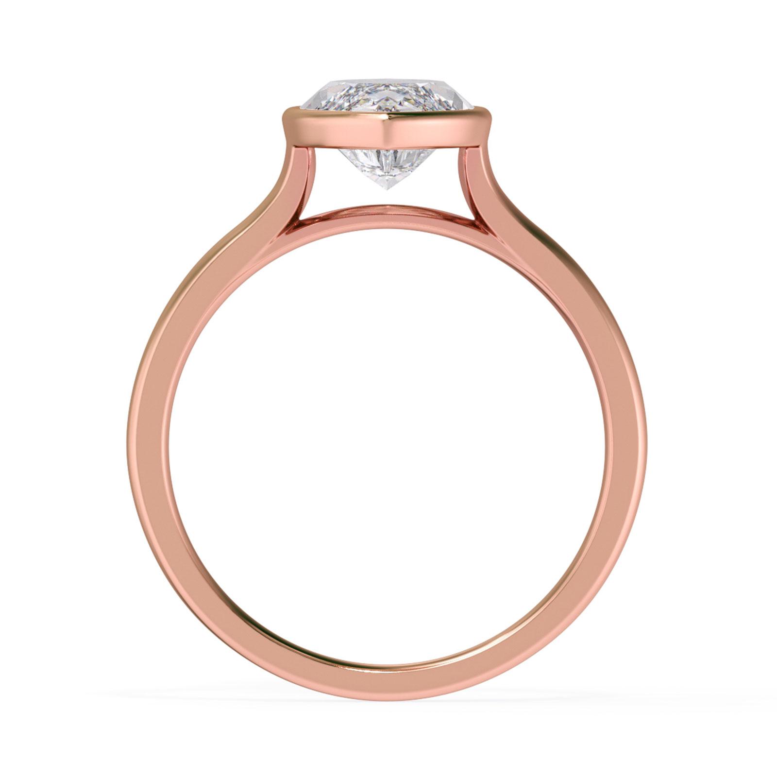 Jenelle in 18k Rose Gold — view 3