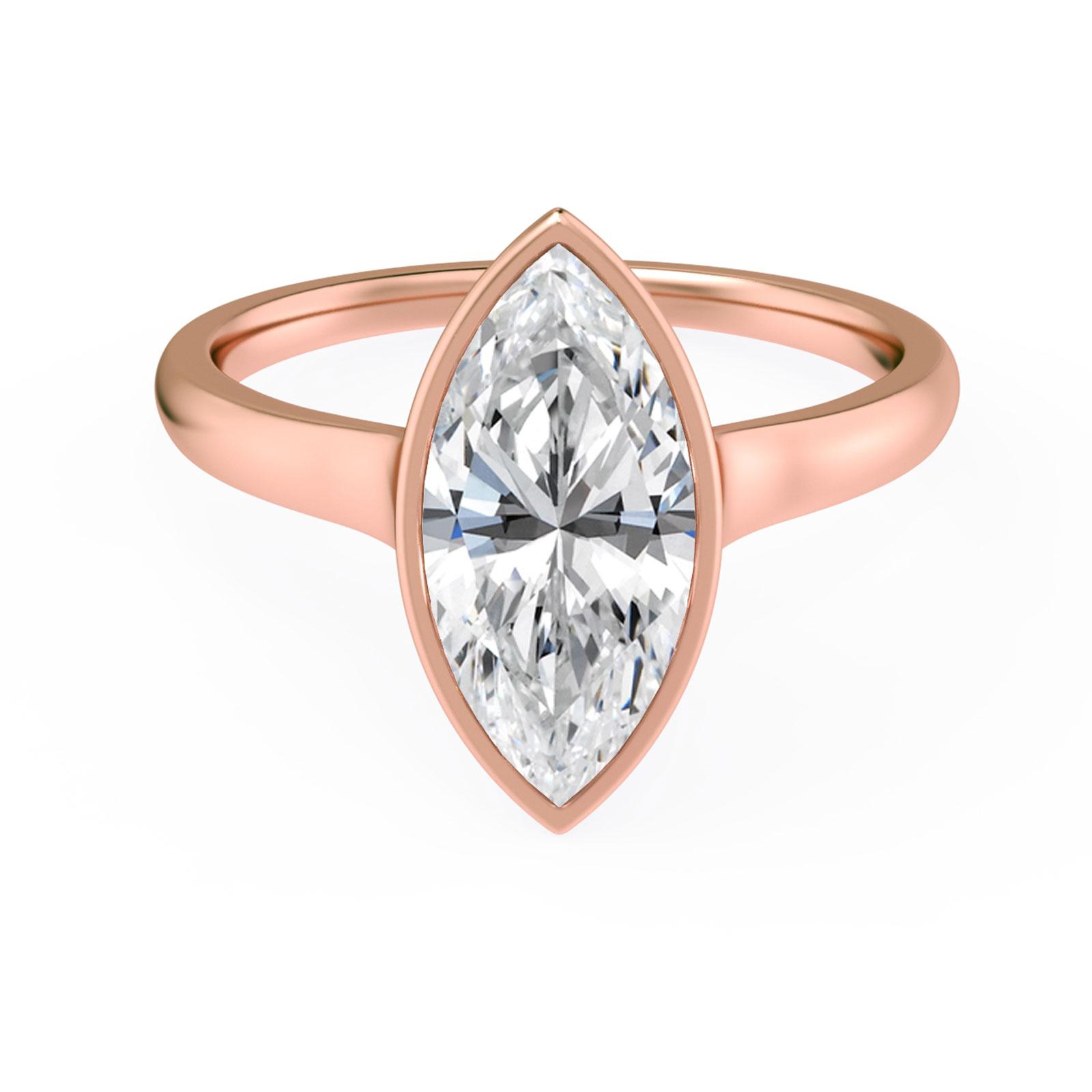 Jenelle in 18k Rose Gold