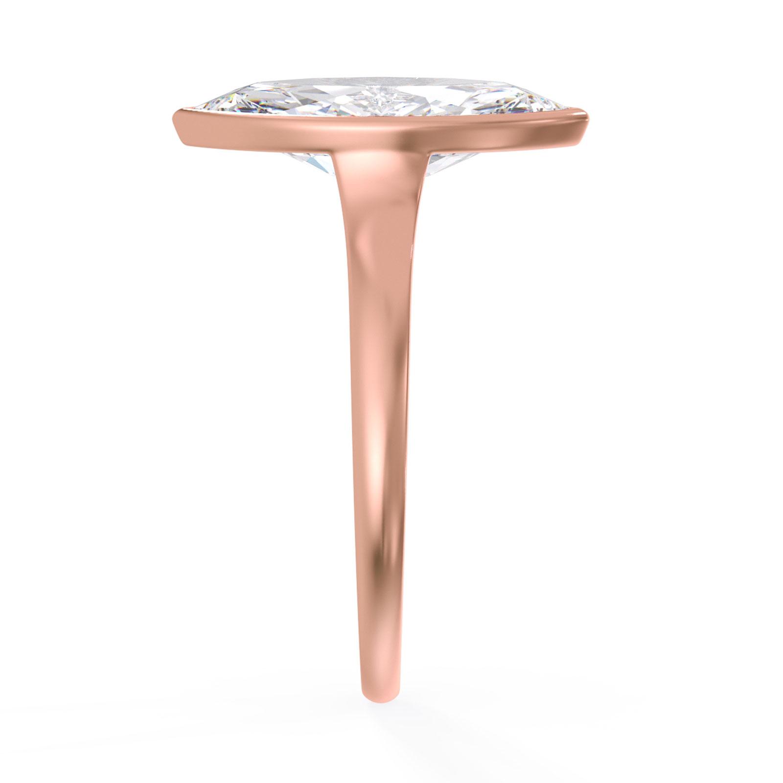 Jenelle in 18k Rose Gold — view 4