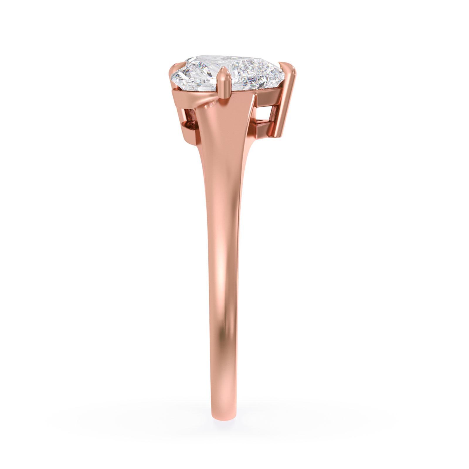 Nerys in 18k Rose Gold — view 4