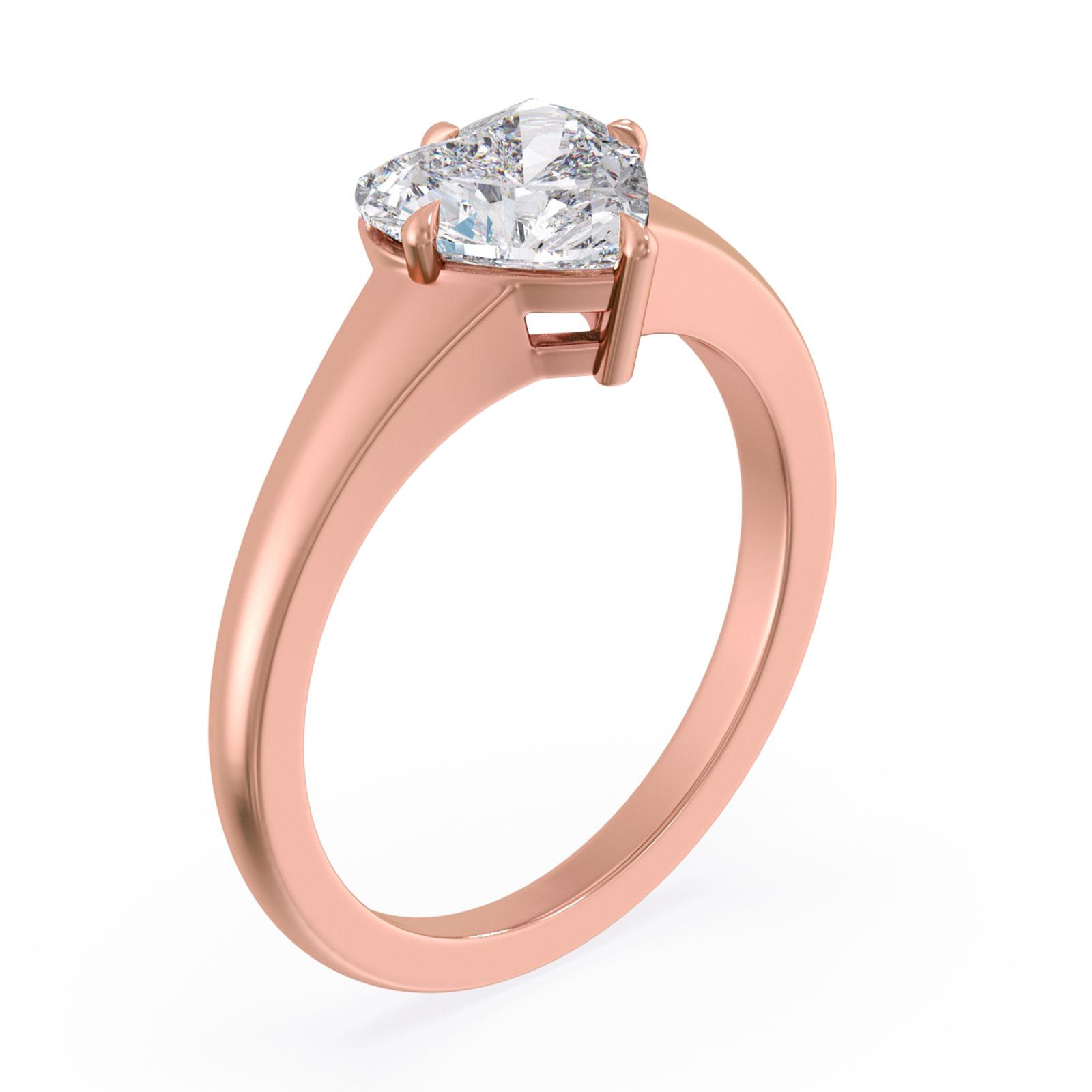 Nerys in 18k Rose Gold — view 2