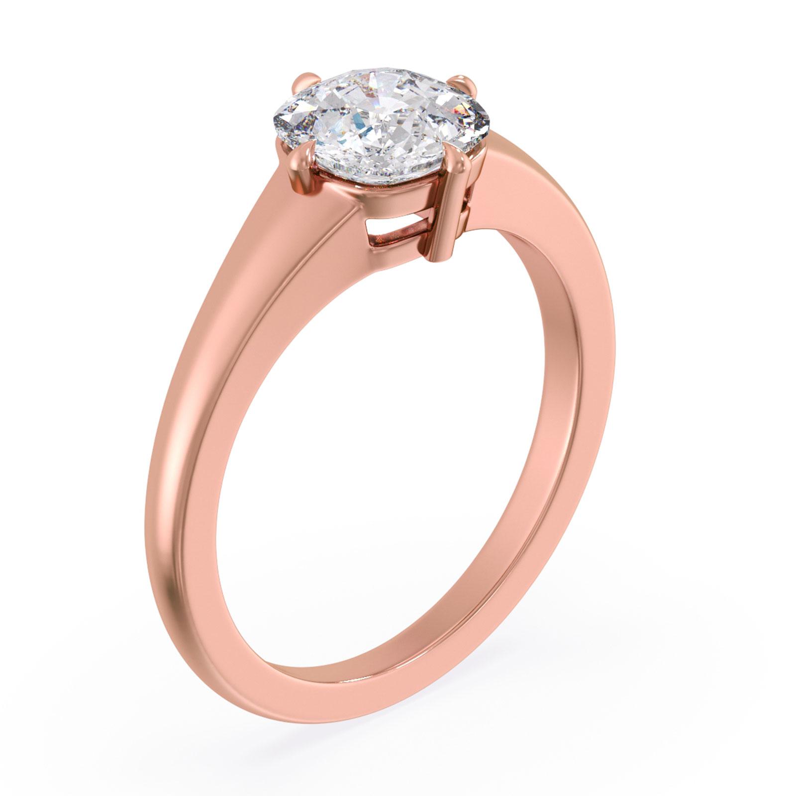 Lynn in 18k Rose Gold — view 2