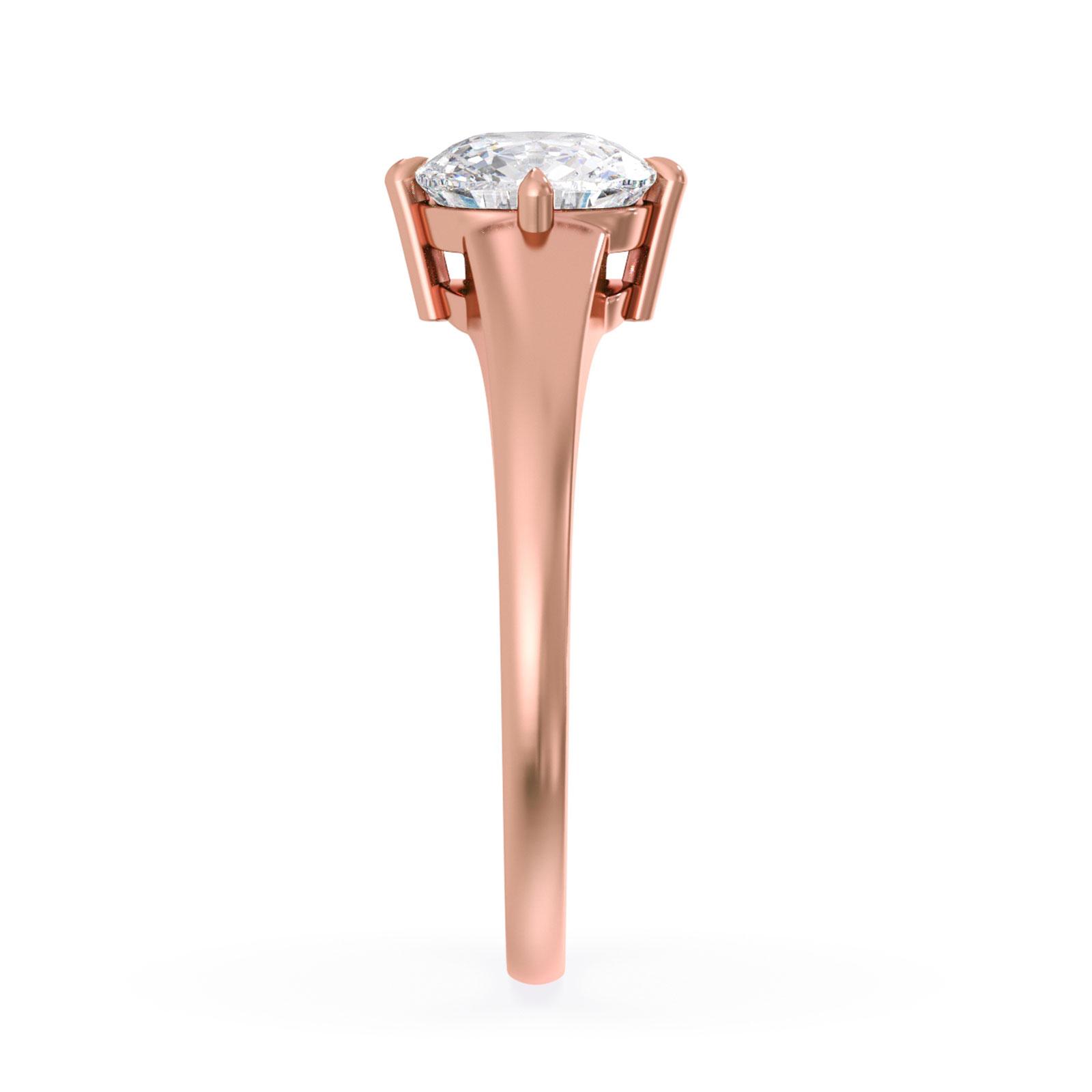 Lynn in 18k Rose Gold — view 4