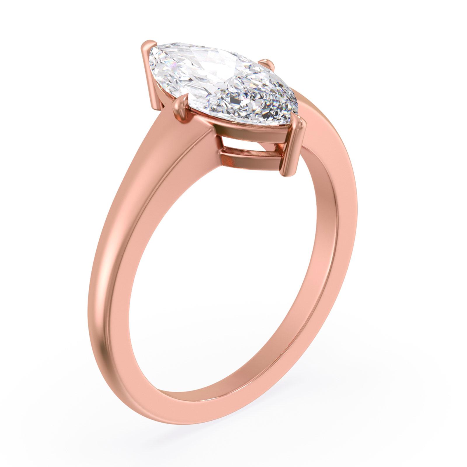 Gabrielle in 18k Rose Gold — view 2