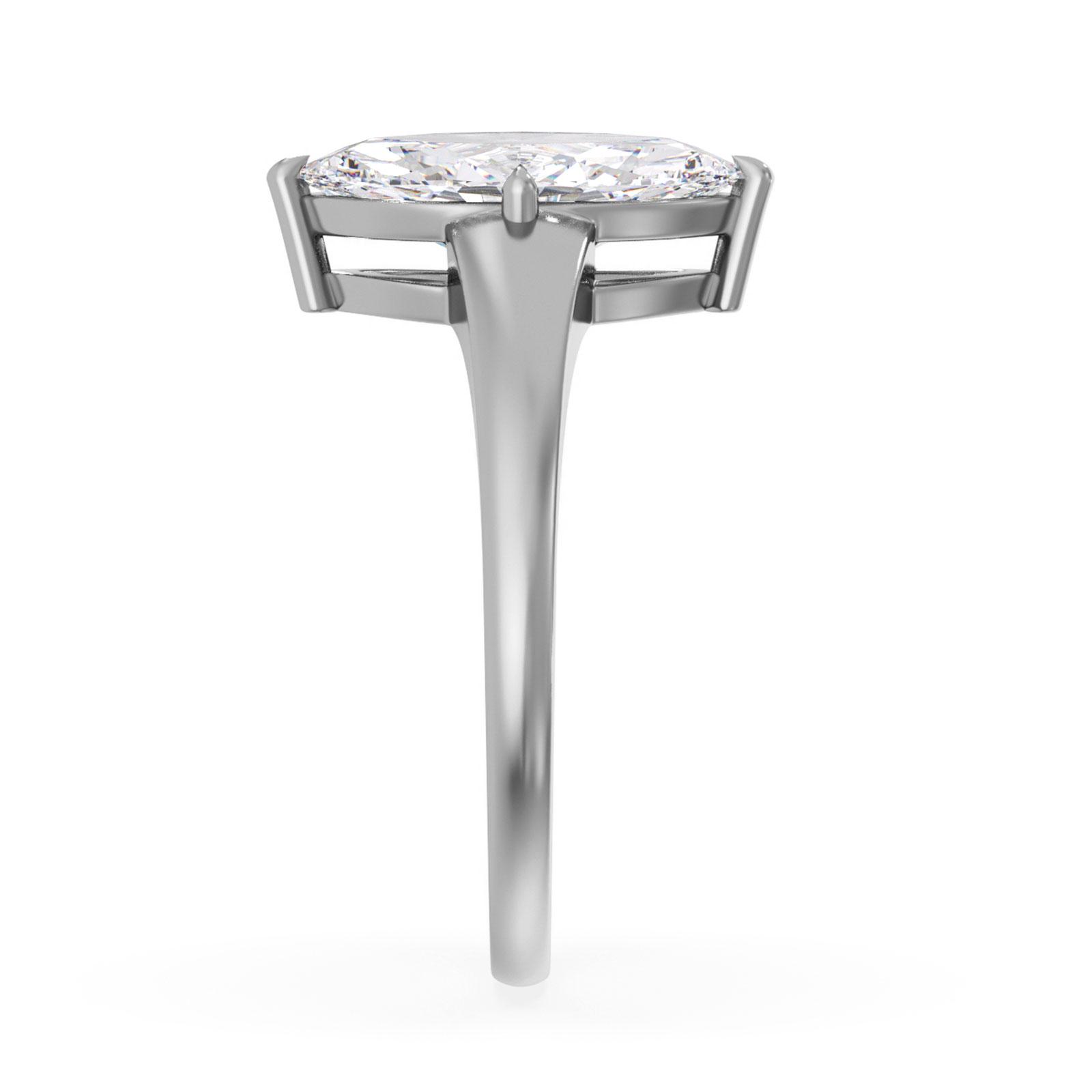 Gabrielle in 18k White Gold — view 4