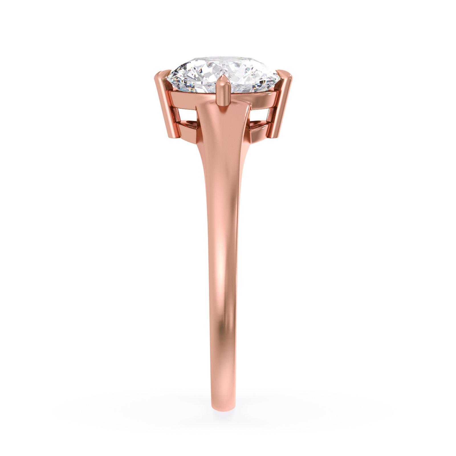 Blaire in 18k Rose Gold — view 4