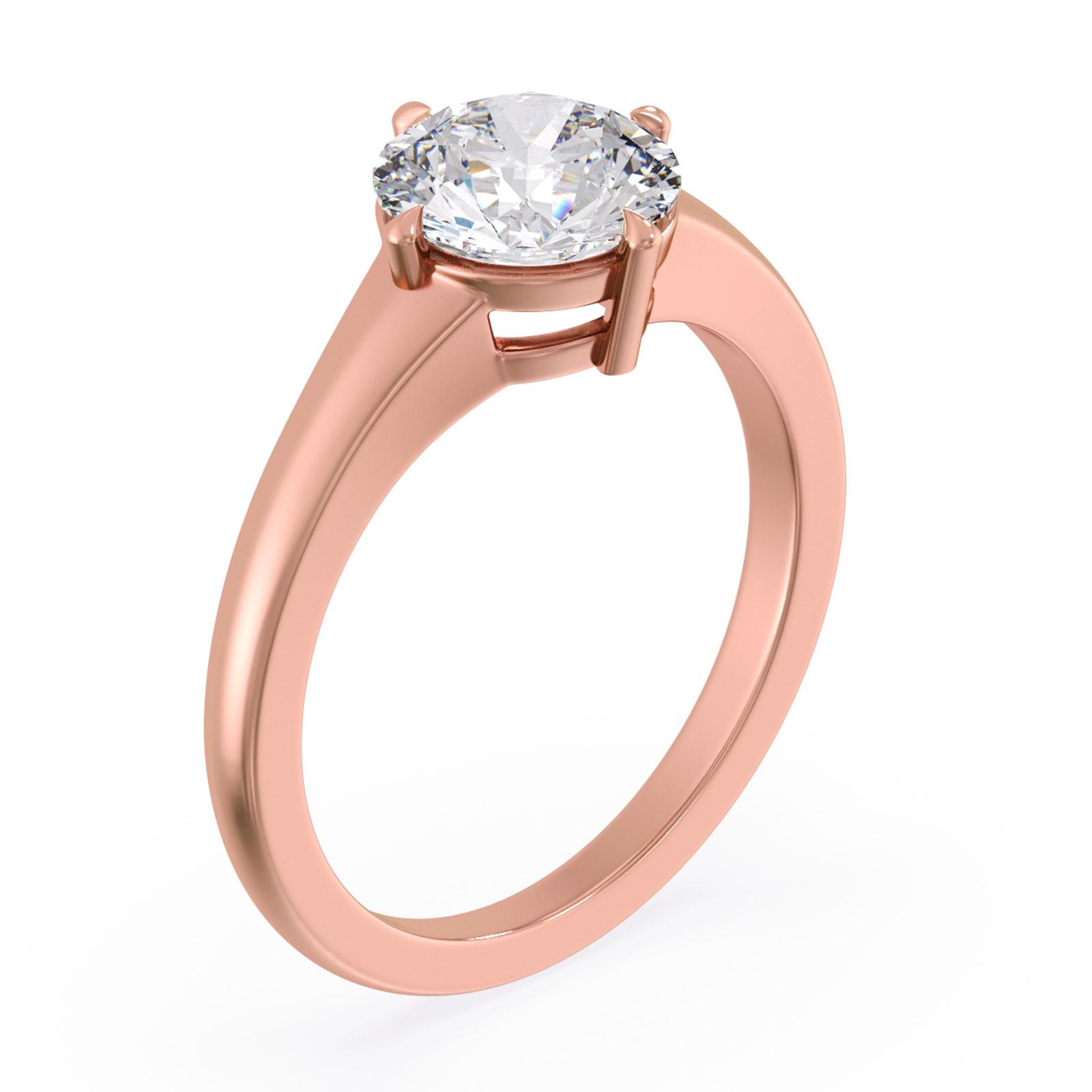 Blaire in 18k Rose Gold — view 2