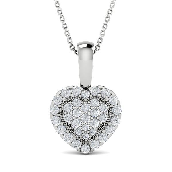 Pansy in 18k White Gold