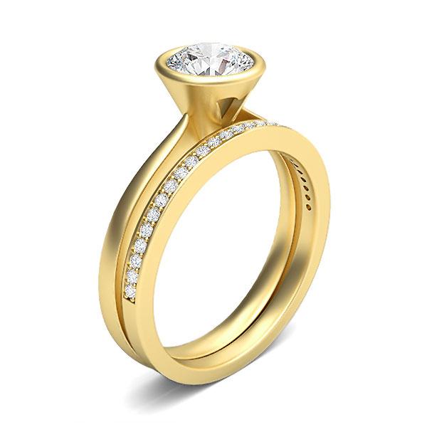 18k Yellow Gold