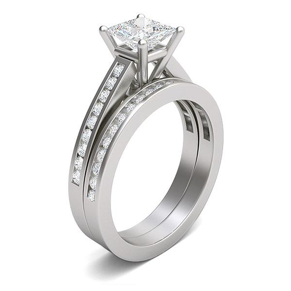18k White Gold