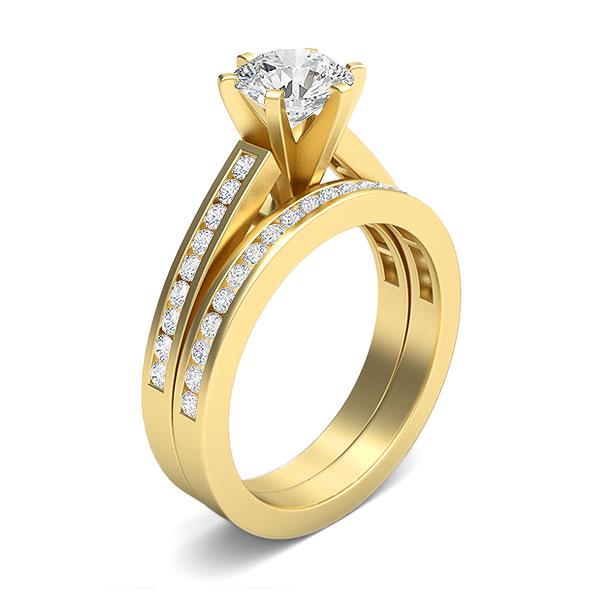Tanya in 18k Yellow Gold