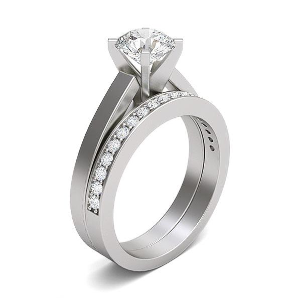 18k White Gold