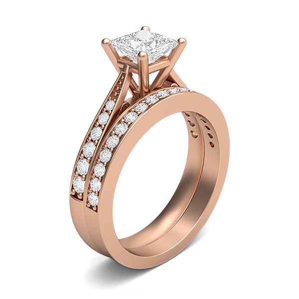 Alyssa in 18k Rose Gold