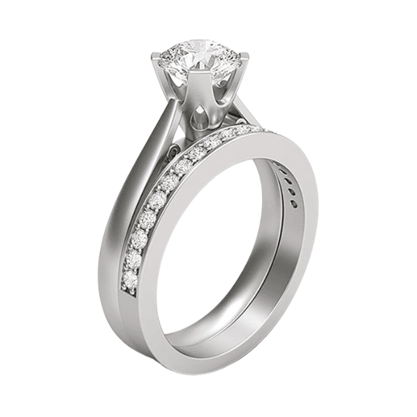 18k White Gold