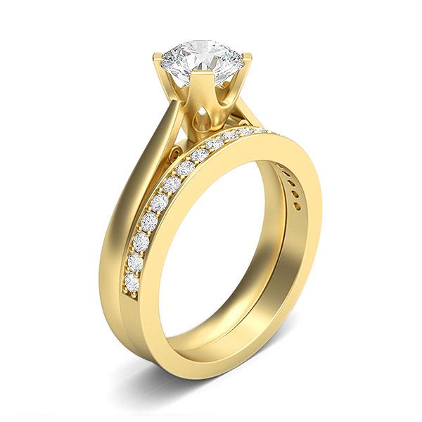 Selena in 18k Yellow Gold