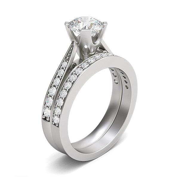 18k White Gold