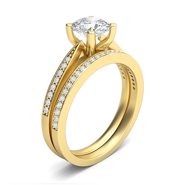 Nicki in 18k Yellow Gold