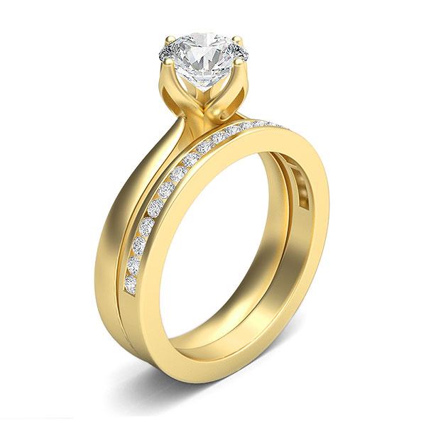 18k Yellow Gold