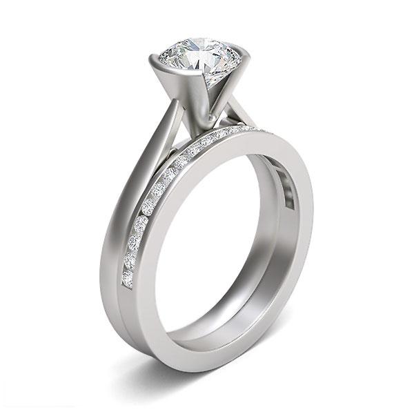 18k White Gold