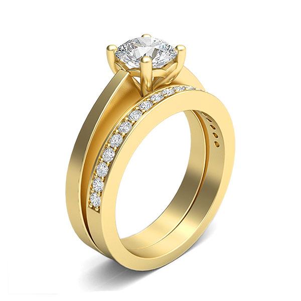 Evy in 18k Yellow Gold