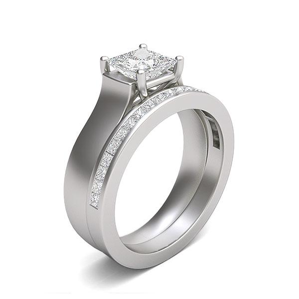 18k White Gold
