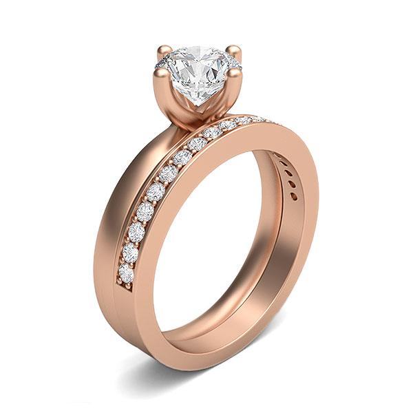 Sabina in 18k Rose Gold