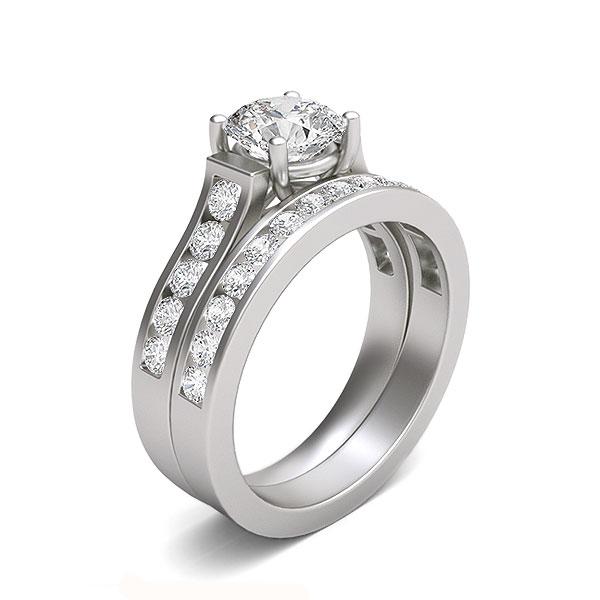 Helen in 18k White Gold
